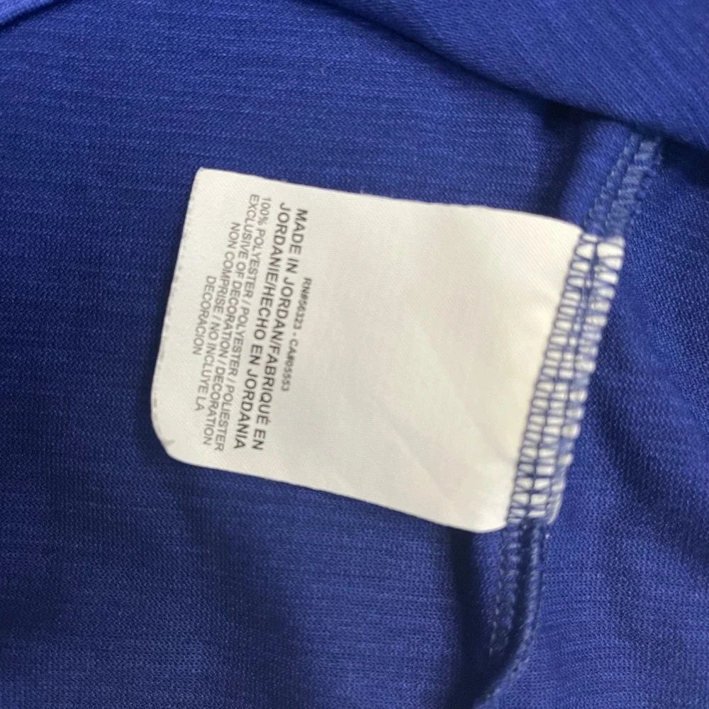 Nike Dri-FIT Mens XL Blue Heathered Lightweight Training Hoodie SP170901LMJ